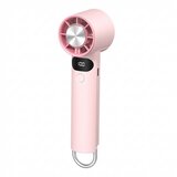 INF Digitalni ročni ventilator 5-stopenj, 2000mAh, termo hlajenje Pink, (5000286613) | Shoptok.si