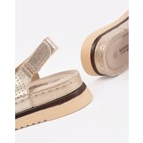 GOODIN Openwork soft sandals gold | shoptok.hr