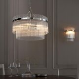  Endon 104114 - Zidno svetlo MARIETTA 1xE14/6W/230V sjajni hrom/prozirno | Eponuda.com