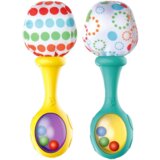  Set od 2 senzorne zvečke sa mekanim loptama na vrhu | shoptok.hr