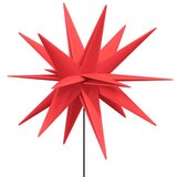 vidaXL Božične svetilke s konicami 3 kosi LED zložljive rdeče 57 cm | Shoptok.si