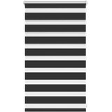 Zebra zavjesa 50,9x100 cm Širina tkanine 46,7 cm crna | Eponuda.com