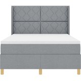  Krevet s opruga kutije Svijetlo siva 160 x 200 cm tkanina | shoptok.hr