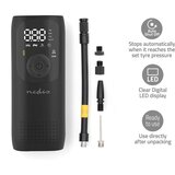 Nedis PAAC10BK - Digitalni džepni kompresor 4000 mAh 5V | Eponuda.com