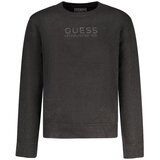 Guess Jeans dječji pulover s okruglim izrezom crni Cijene