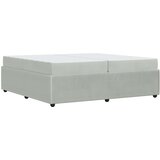  Krevetna konstrukcija Svijetlo siva 200 x 200 cm tkanina | Eponuda.com