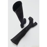 LuviShoes Eleva Women's Black Suede Ankle Boots | shoptok.hr