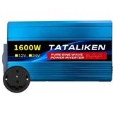 TATALIKEN Inverter, čista sinusna valovna, avtomobilski mikro inverter, 12V 1600W 50HZ EU, (5000157709) | Shoptok.si
