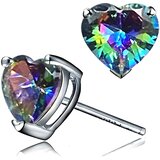  Naušnice Small Hearts - Višebojne KP29320 | shoptok.hr