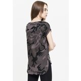 Urban Classics Ladies Camo Back Shaped Tee dark camo | shoptok.hr