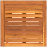  Ležaljka za sunčanje 3 pcs Smeđa Čvrsto drvo akacije | shoptok.hr