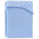 AmeliaHome Plahta s gumom Ruby 80-90x200 cm, plava | shoptok.hr
