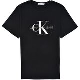 Calvin Klein Jeans Majice s kratkimi rokavi MONOGRAM Črna | Shoptok.si