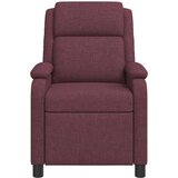  Fotelja s nagibom Ljubičasta Tkanina | shoptok.hr