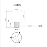 Globo 15904TS - Stona lampa TULIVAR 1xE27/40W/230V prečnik 14 cm siva | Eponuda.com