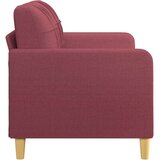  Dvosjed od tkanine crvena boja vina 140 cm | shoptok.hr
