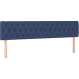  LED uzglavlje plavo 200 x 7 x 78/88 cm od tkanine | Eponuda.com