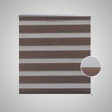 vidaXL Rolo smeđe zavjese sa zebrastim linijama 60 x 120 cm | shoptok.hr
