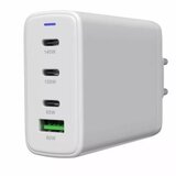  Punjač CU140ACC GaN, 150W, 3xPD 1xQC, Bijeli | Eponuda.ba