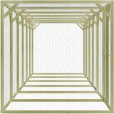  Kavez za kokoši od impregnirane borovine 1,5 x 9 x 1,5 m | shoptok.hr
