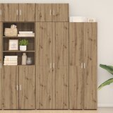 vidaXL Shranjevalna omara Hrast 70x42.5x225 cm Inženirski les, Stenska omara Hrast 70x42.5x40 cm Inženirski les | Shoptok.si