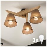  Brilagi - LED Plafonski luster ANTHONY 3xE14/40W/230V hrast/braon | Eponuda.com