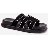 Boto Women's Sandals With Decoration On The Platform Black Delyna | shoptok.hr