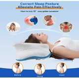 QIUBABYO ergonomski vratni vzglavnik iz spominske pene | Shoptok.si