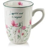 Mondex porcelanska skodelica Mollie 9x4x11 bela 1kos, (5000300825) | Shoptok.si