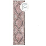 Flair Rugs Rožnat pralen tekač 60x230 cm Briony Traditional – Cene