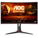 AOC gaming ukrivljen monitor C27G2ZU/BK | Shoptok.si