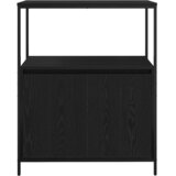  Kupaonski ormarić s policama crni hrast 76,5x35x95 cm | shoptok.hr