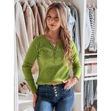 DStreet Long sleeve damski one size FELORIA limonkowy | Shoptok.si