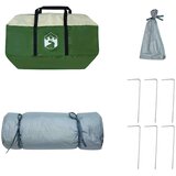 vidaXL Mrežna notranja tenda Zelena 291 x 291 cm | Shoptok.si