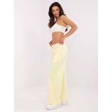 RELEVANCE Sweatpants-RV-DR-A748.72-Light Yellow | Shoptok.si