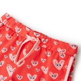  Dječje kratke hlače s vezicom crvene 104 | shoptok.hr