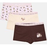 Sinsay Pamučne bokserice s printom 3 pack Pusheen the Cat | shoptok.hr