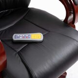  Pisarniški stol črno umetno usnje, (20624552) | Shoptok.si