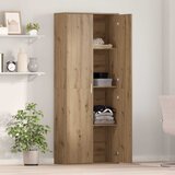  Highboard Umjetnički hrast 70 x 33.5 x 180 cm Konstruirano drvo | shoptok.hr