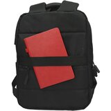  Ruksak poslovni AMON za prijenosno računalo crni 15,6 inča, 46x32x17cm | shoptok.hr