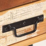 vidaXL Komoda od masivnog obnovljenog drva 120 x 30 x 75 cm | shoptok.hr