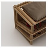 Hanah home Ormar za cipele Jolly prirodno drvo | ePonuda.com