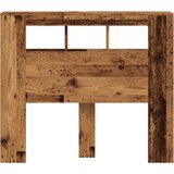  LED uzglavlje boja drva 120x18,5x103,5 cm konstruirano drvo | shoptok.hr