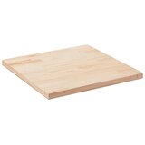  Ploča za stol 90 x 90 x 2,5 cm od masivne borovine četvrtasta | shoptok.hr
