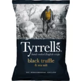 Tyrrells čips Črni tartuf in morska sol, 150 g