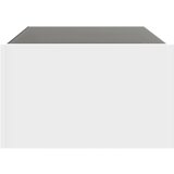  Stolić s beskonačnim LED svjetlima bijeli 90x50x30 cm | shoptok.hr