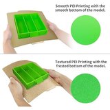 Aldor Build Plate 257 &amp;times; 257 mm &amp;ndash; Double-Sided PEI kompatibilna sa Bambu Lab A1, P1 i X1 Series Slike