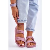 Big Star Women's Light Sandals LL274744 Purple Cijene