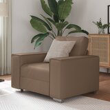 vidaXL sofa stol cappuccino 59 cm umetna usnje | Shoptok.si