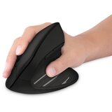 Connect IT CMO-2880-BK - Ergonomski bežični miš Verti TriMode 1000/1600/2400 DPI 2xAAA | Eponuda.com